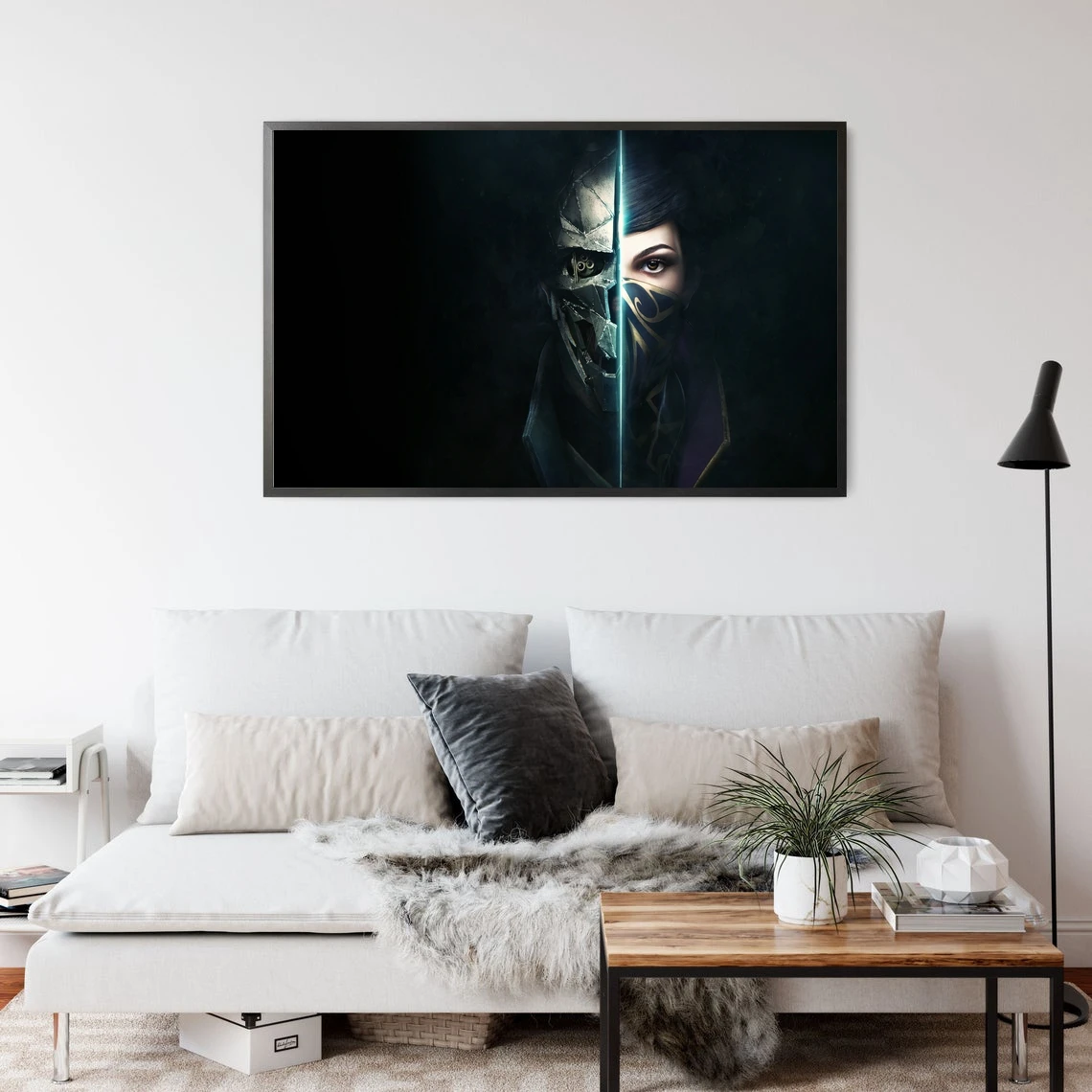 

Dishonored 2 Video Game Canvas Poster Home Wall Painting Decoration (No Frame)