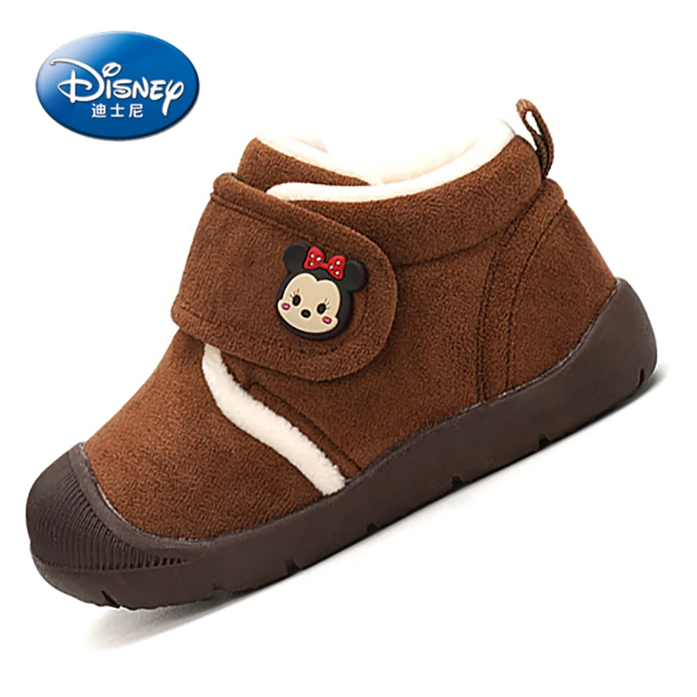 

Туфли детские х/б, с мультяшным Микки и Минни Маус