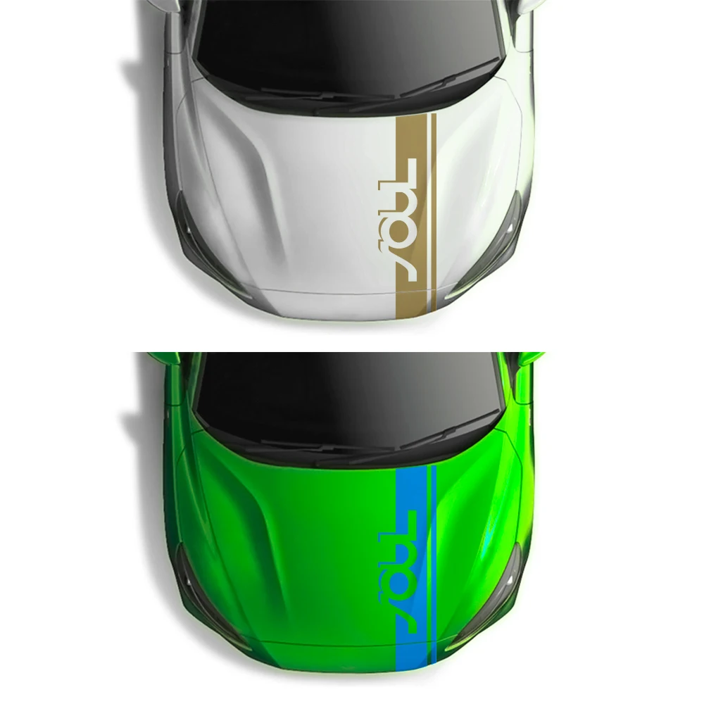 Racing Hood Cover Car Stickers For Kia Soul Sports Styling Auto Vinyl Film Long Strip Decals Automobile Decoration Accessories | Автомобили