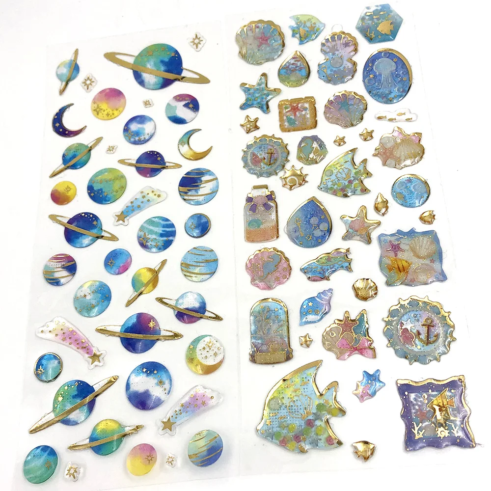 Наклейки с 3d рисунком из смолы милая наклейка для креативного журнала