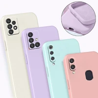new silicone phone case for samsung galaxy a32 a51 a71 4g 5g a31 a11 a21s a12 a52 a72 a22 a42 a33 a30 a53 a73 a7 2018 a52s cover