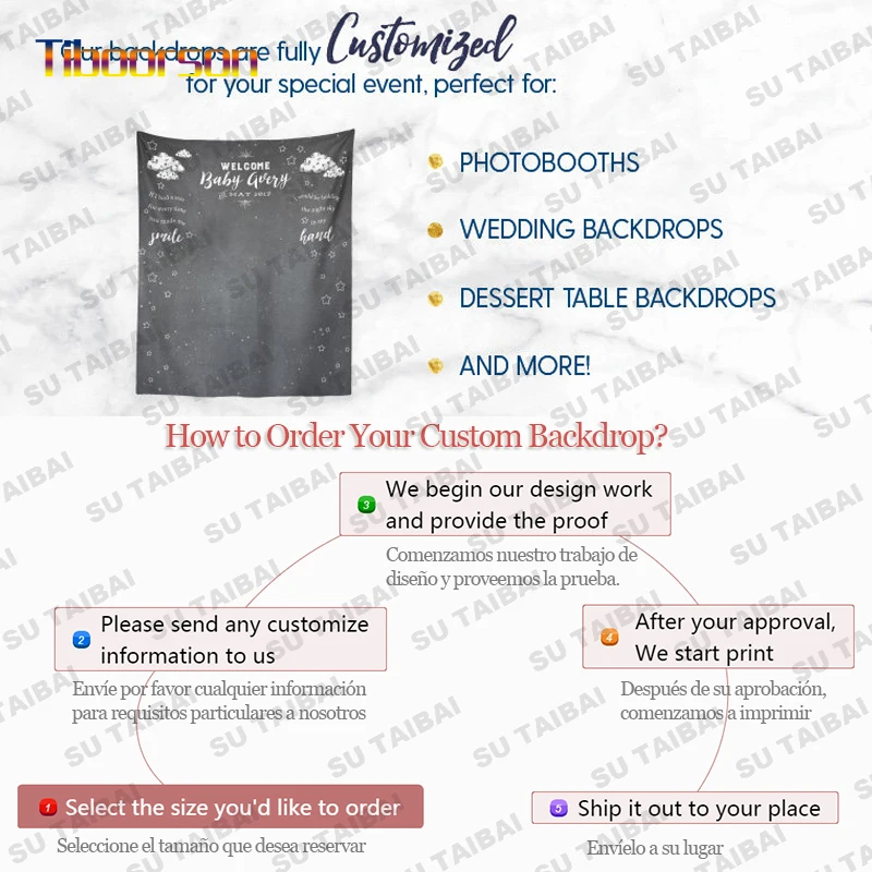 

Baby Birthday Banner Background Gradient Color Ball Candy Paper Airplane Kids Birthday Party Photography Backdrops Photophones