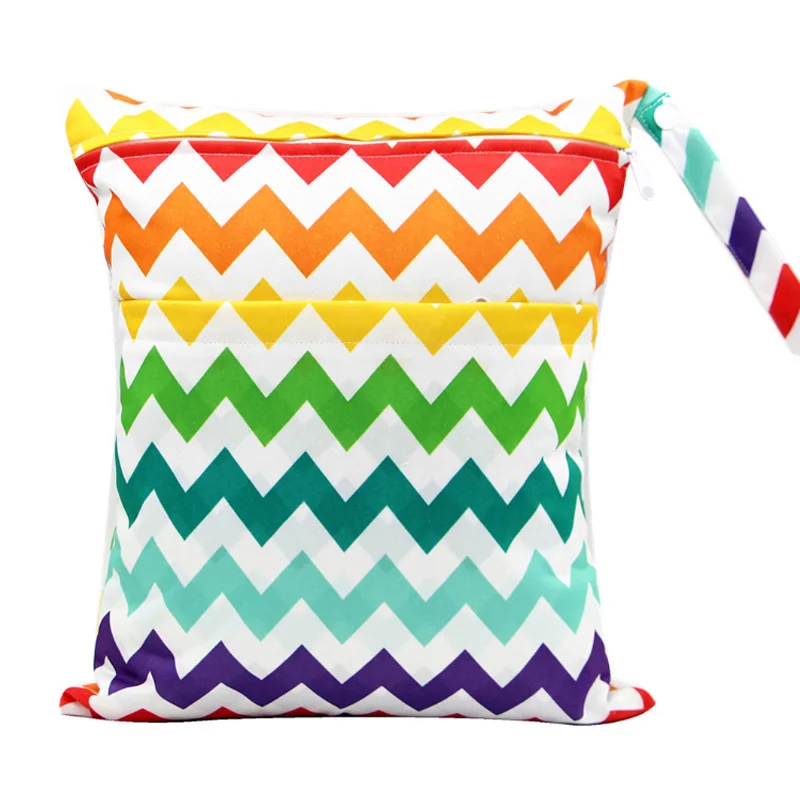 Сумка для детских подгузников многоразовая водонепроницаемая 30 х36 см | Мать и