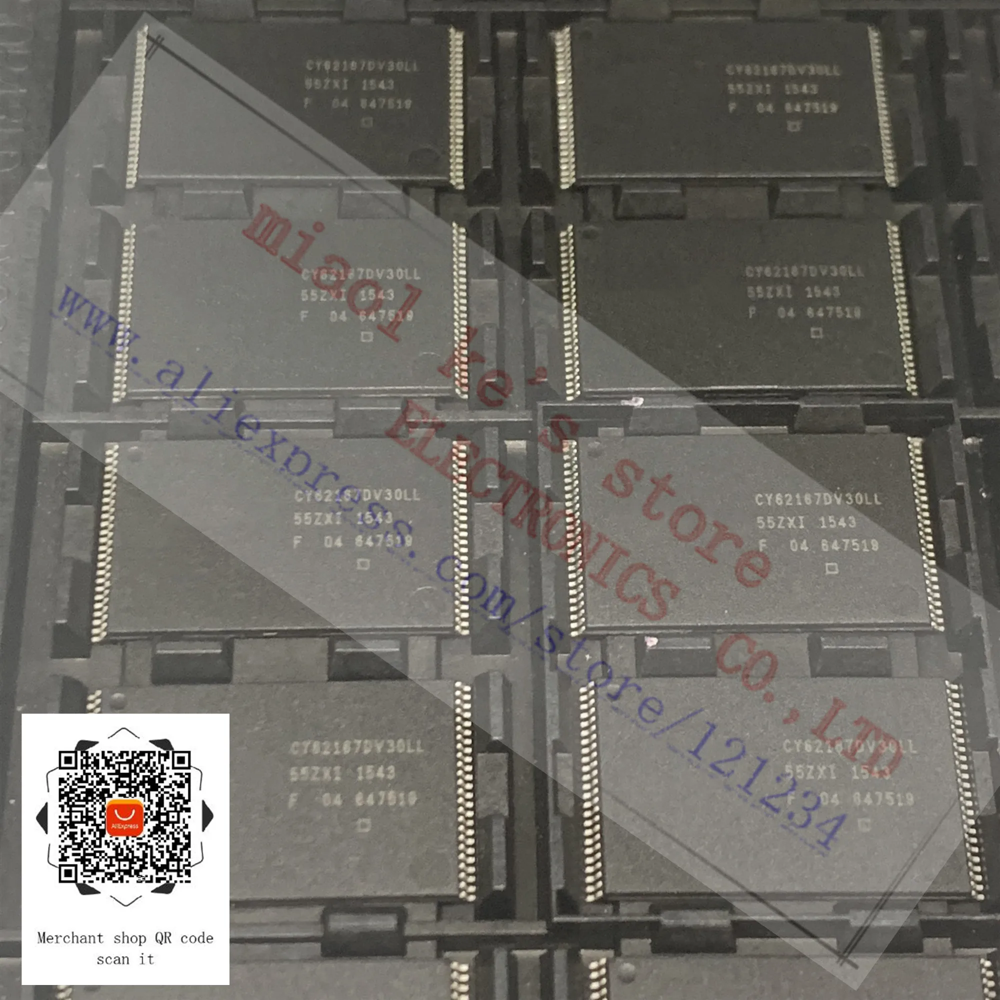 

[1pcs-10pcs]100%New original: CY62167DV30LL-55ZXI CY62167DV30LL 55ZXI - IC SRAM 16Mb(1Mx16) PARALLEL 48TSOP I