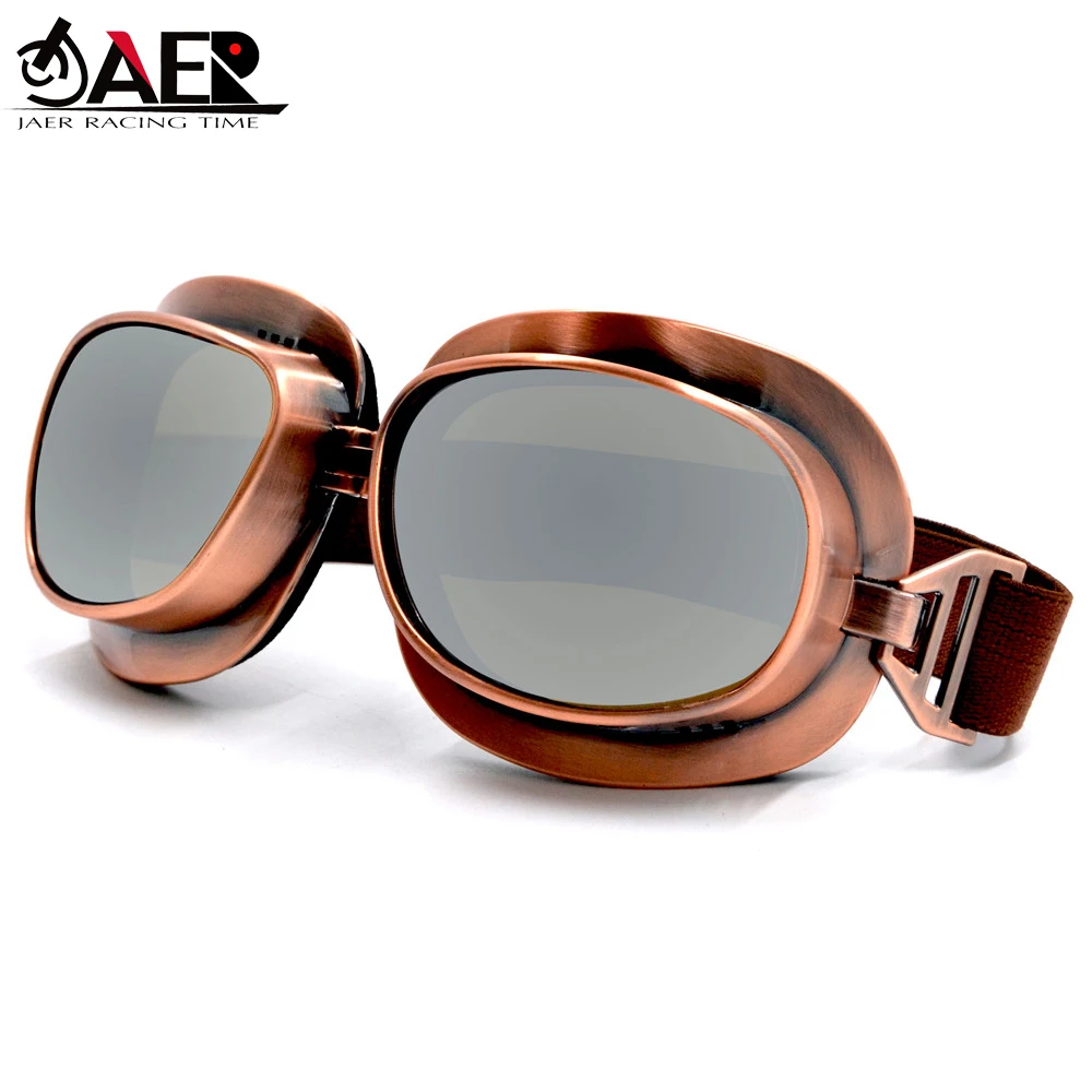 Очки для мотоцикла кожаные кафе гонщик Ретро стиль стимпанк очки ATV Dirt Bike Jet Ski