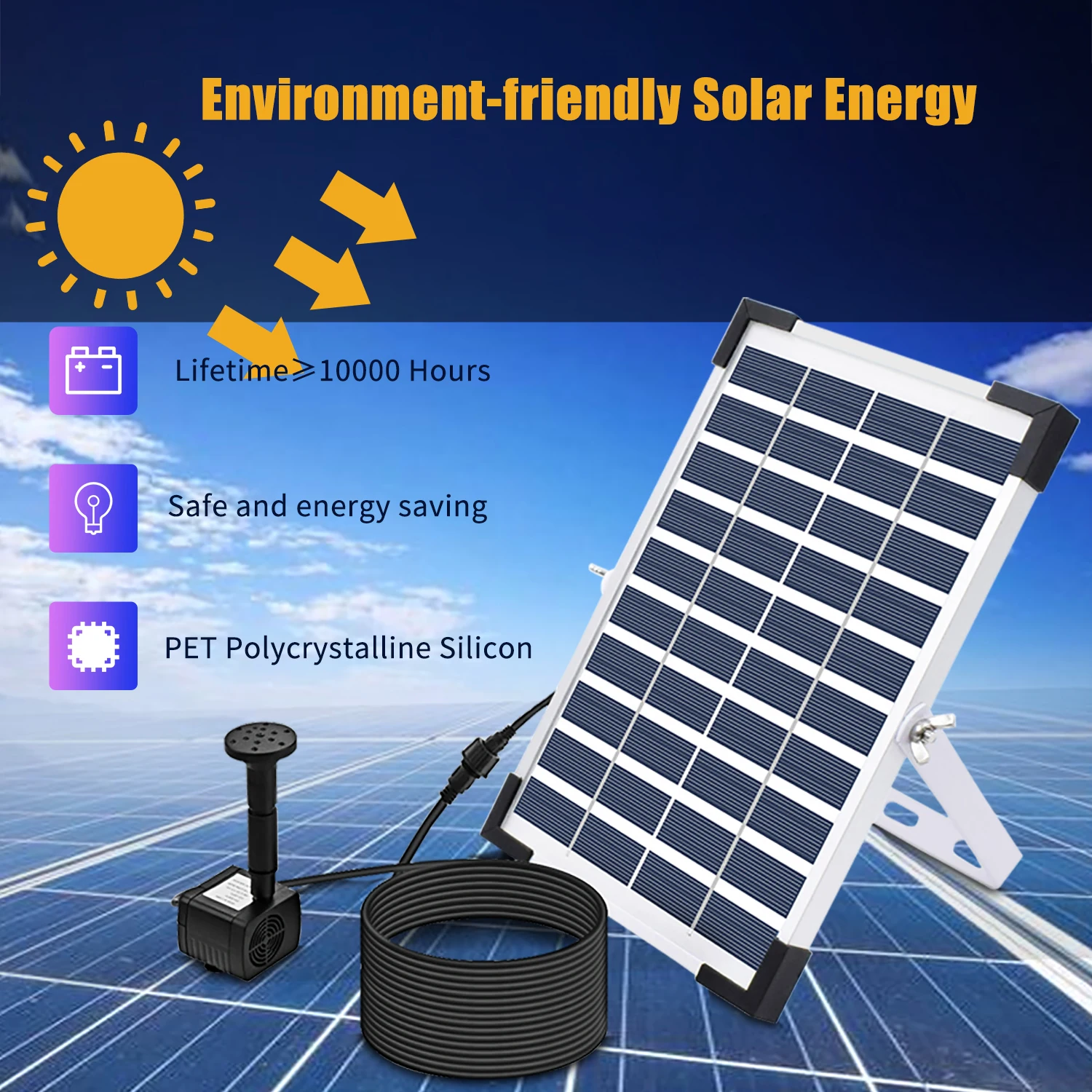 Солнечные фотообои садовые фонтаны водопады солнечный фонтан для птиц водяной