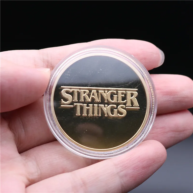 Пленка телевизионная драма очень странные дела периферии памятная монета