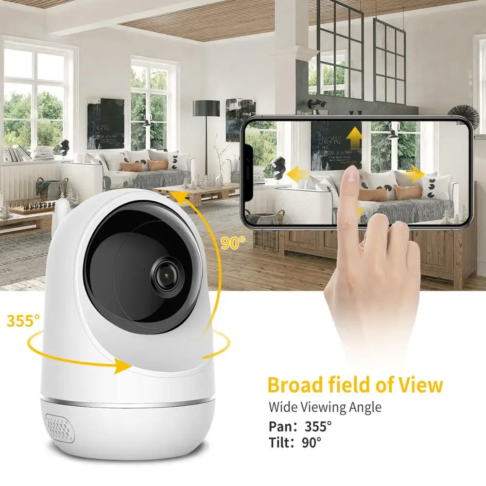 HD 1080P облачная Беспроводная IP камера PTZ 4X цифровой зум Автоматическое