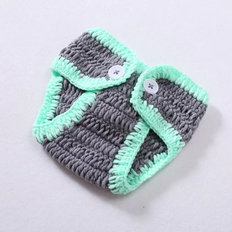 Новорожденный милый костюм слона ручной работы Вязание студийная фотография| |