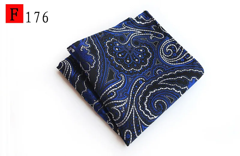 New25* 25 см дизайнерский Карманный квадратный модный платок в горошек Пейсли Цветочный Клетчатый Стиль мужской костюм карманные аксессуары бабочки на подарок ma