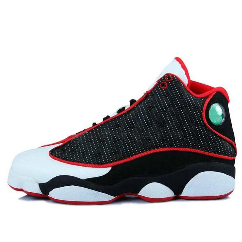 

Black Cat Flints 13 13s Island Green Mens Basketball Shoes Cap And Gown Phantom GS Hyper Royal Bred Wheat DMP sports sneakers