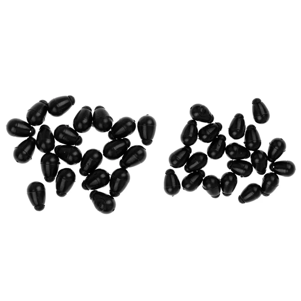 

40 шт., бусины для рыбалки, 9 мм, 11 мм