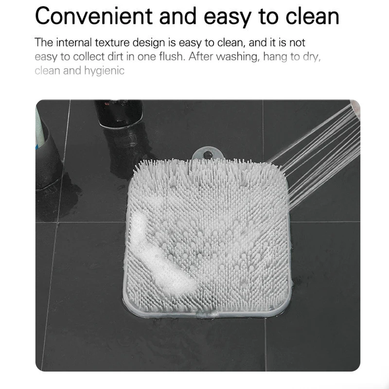 

Bath Shower Foot Brush Scrubber Bath Shoe Feet Massage Brush Scrub Exfoliating Spa Shower Remove Dead Skin