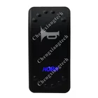 12V24V автомобиль Лодка 3 шпильки SPST Мгновенный переключатель включенияOFF зеленый и синий светодиодный светильник кулисный переключатель рог для Лиги генератора сигналов произвольной формы Нарвская 4x4
