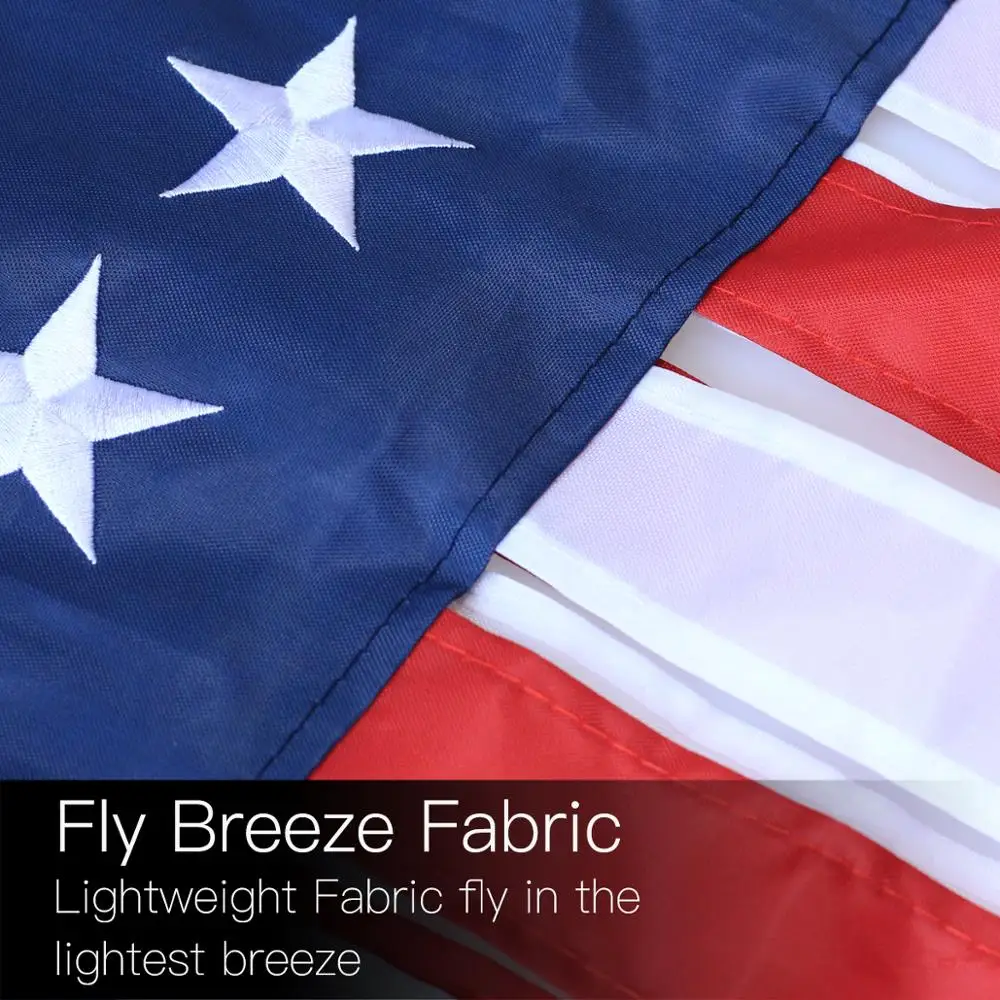 Anley 60 дюймов американский флаг США Windsock звезды и полосы патриотические украшения
