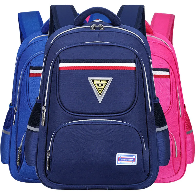 Горячие новые модные школьные сумки водонепроницаемые детские школьные рюкзаки безопасности светоотражающие полосы школьные сумки для де...