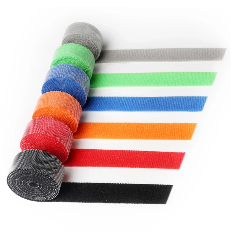 

High Self-Attaching Nylon Cable Ties Hook-and-Loop Cable Storage Organizer Tape for Cable Wire LG66