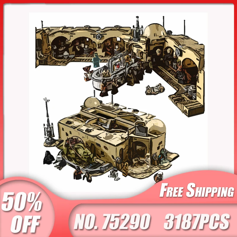 В наличии 3187 шт. фигурки Звездные игрушки МОС-эйсли дом-бистро вилла робот