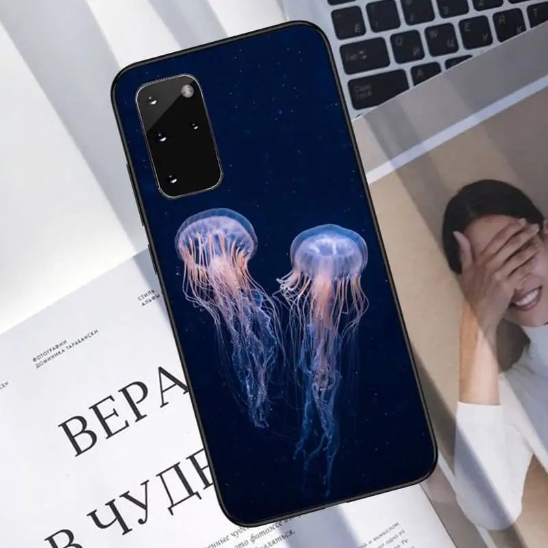 

Jellyfish Phone Case For Samsung A40 A31 A50 A51 A71 A20E A20S S8 S9 S10 S20 Plus note 20 ultra