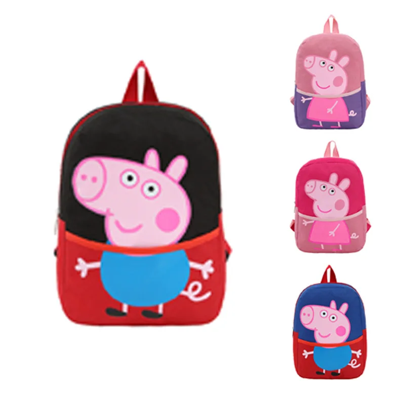 Детский рюкзак из ткани Свинка Пеппа|Плюшевые рюкзаки| |