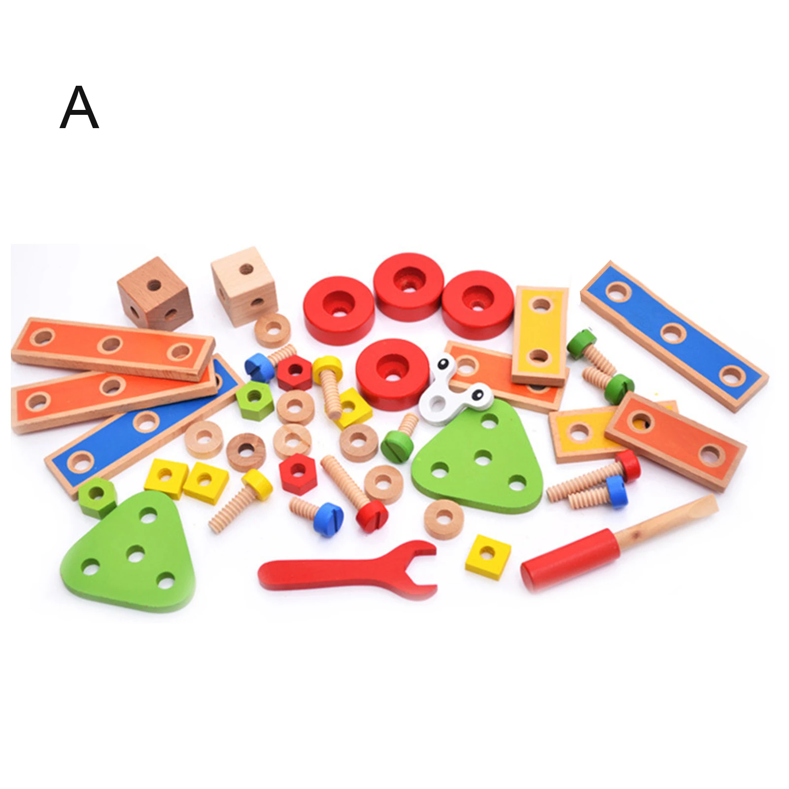 

1 Set Cartoon Frog Nut Kids Disassembly Geometric Educational Blocks Puzzle Toys
