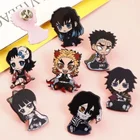 Значок-брошь в стиле аниме рассекающий демонов