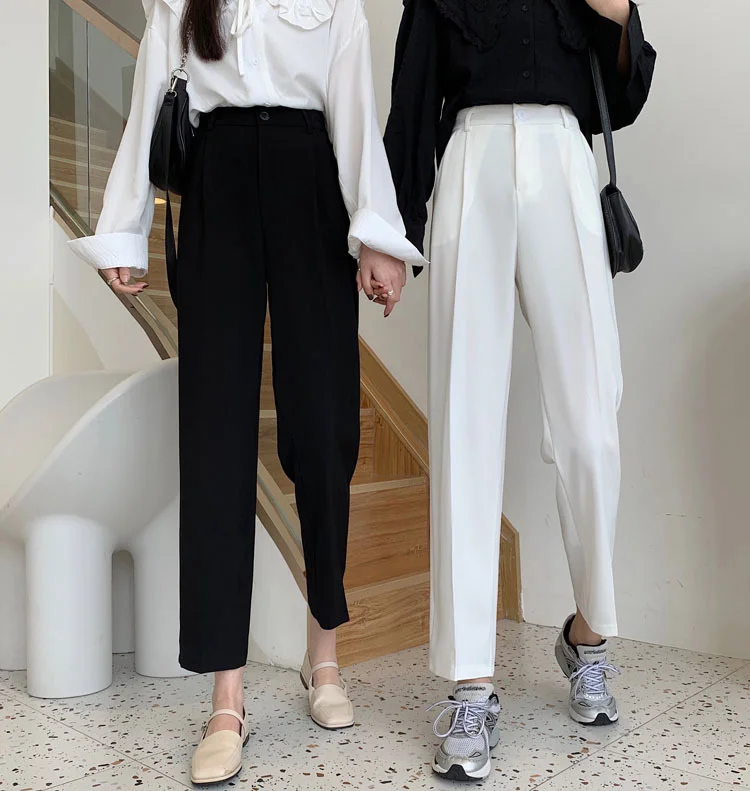 

2021 Korean Style High Waist Rac