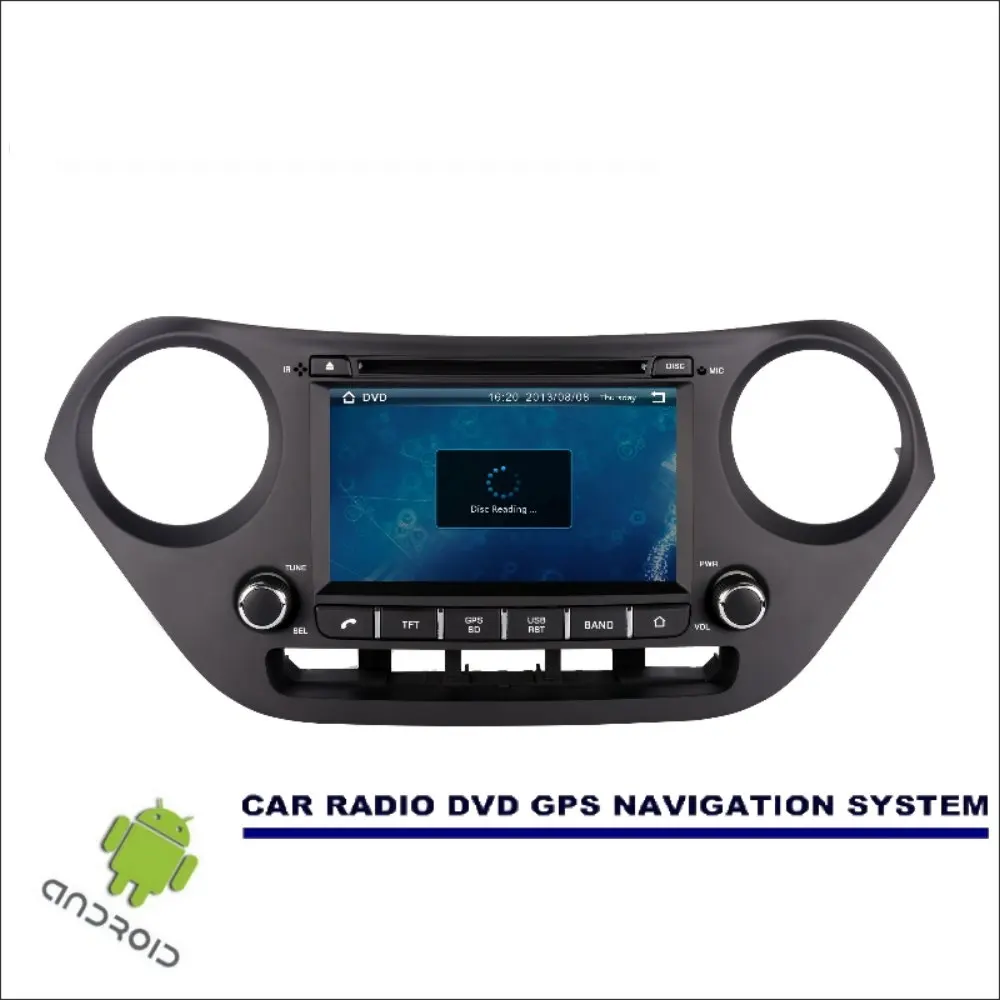 Liorlee For Hyundai Grand i10 2013-2016 Right Hand Drive Android Car Multimedia Navigation CD DVD GPS Player Radio Stereo HD | Автомобили