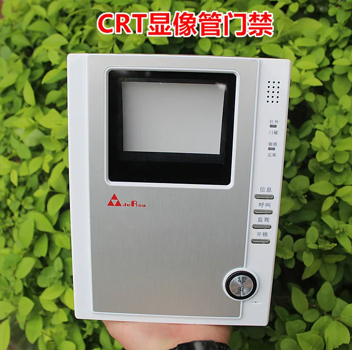 Миниатюрная 4 дюймовая CRT трубка Ностальгический черный и белый электронный