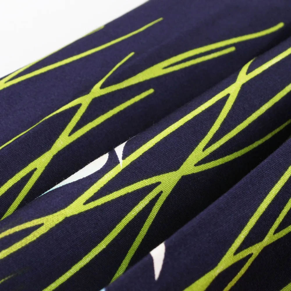 Женское винтажное платье с принтом птиц летнее хлопковое большого размера 60 s без