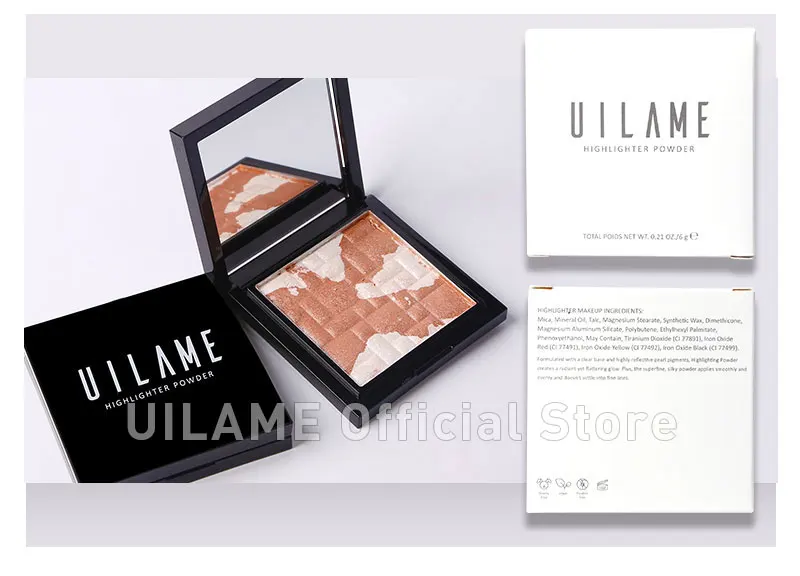 Хайлайтер Сияющий макияж Glow Kit осветлитель для лица Контурная Запеченная пудра, хайлайтер палитра бронзатор