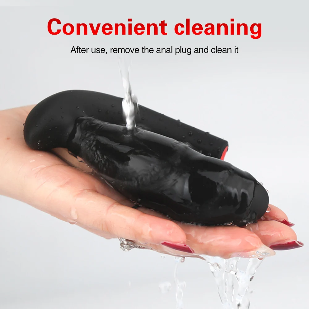 Пробка Анальная надувная очень большой массажер-расширитель массажер без