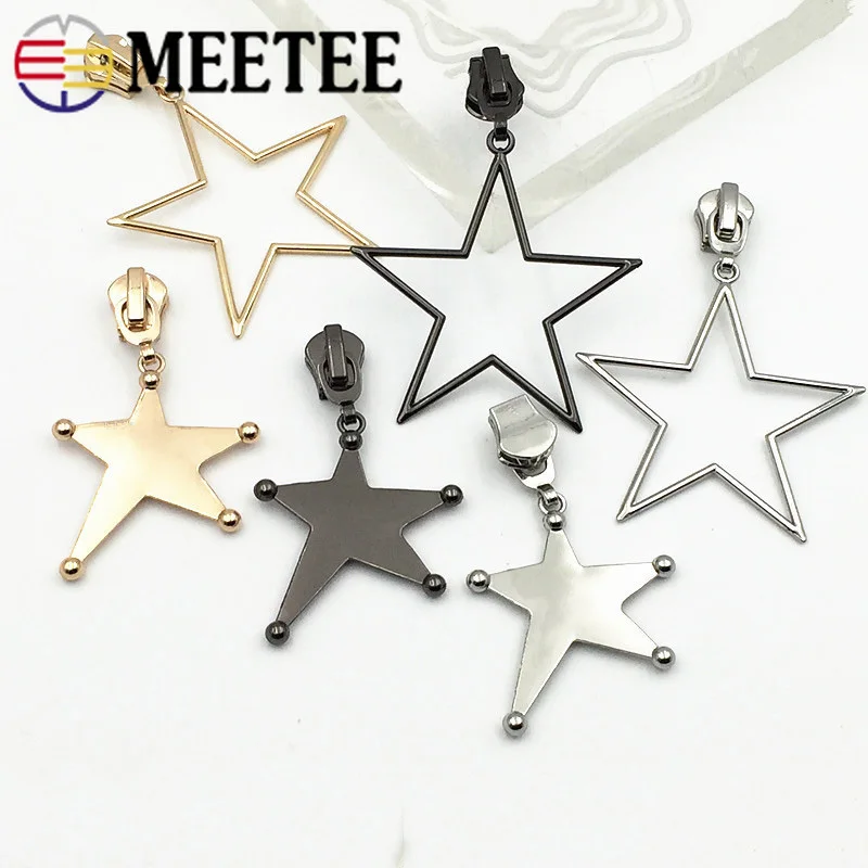 5 шт. Модные металлические слайдеры на молнии для курток одежды набор ремонта