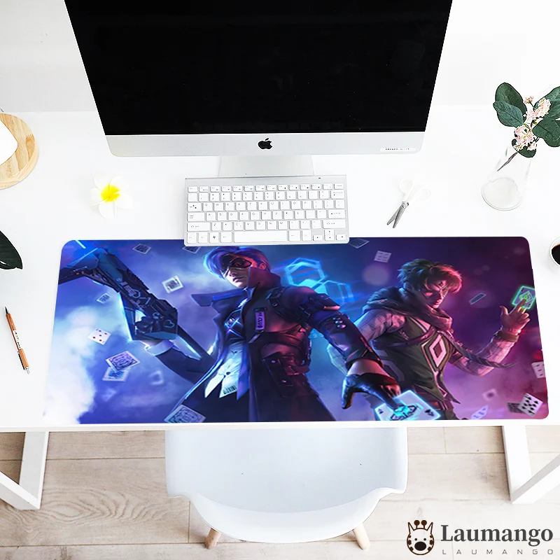 

Anime Mouse pad free fire 80x30cm Computer desk mat gaming accessories mousemat Customized keyboard pc cute mousepad game xl