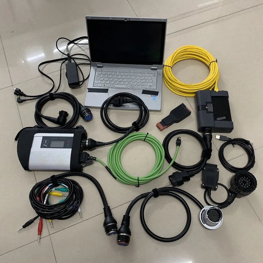 

Diagnostic Scanner Mb Star c4 for Bmw Icom a2 B C Software 2in1 with Laptop CF-ax2 i5 8g Full Set DIagnose