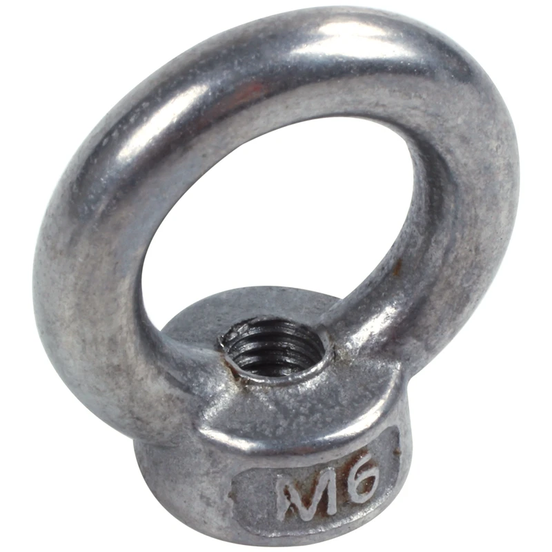 10 шт. болт с шестигранной головкой Серебряный M6 6 мм|Гайки| |