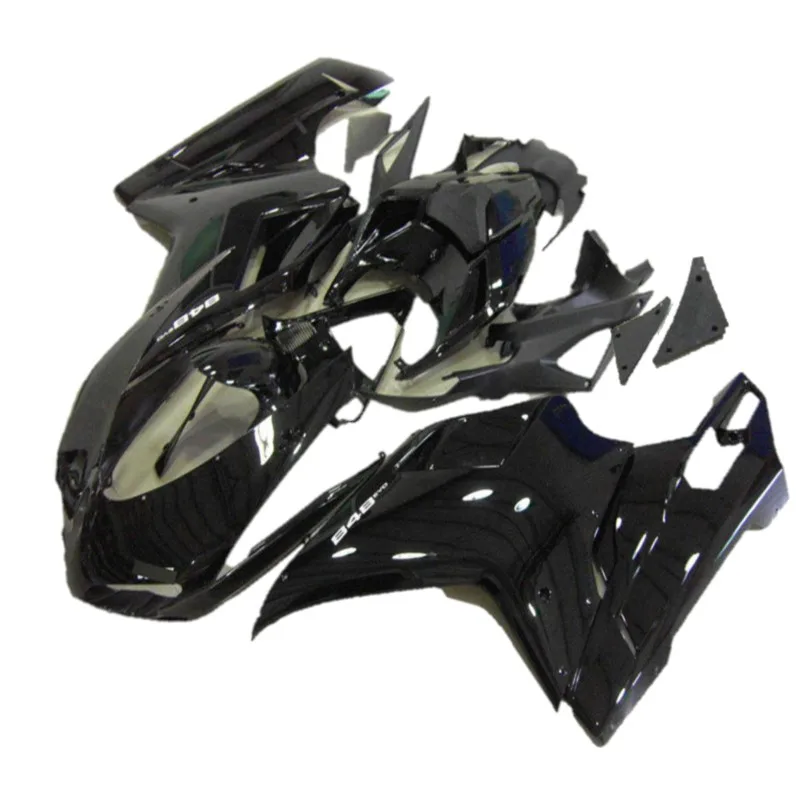 

Black Motorcycle Complete Bodywork ABS Plastic Injection Molding Fairing For Ducati 848 1098 1198 2007 2012 11 10 09
