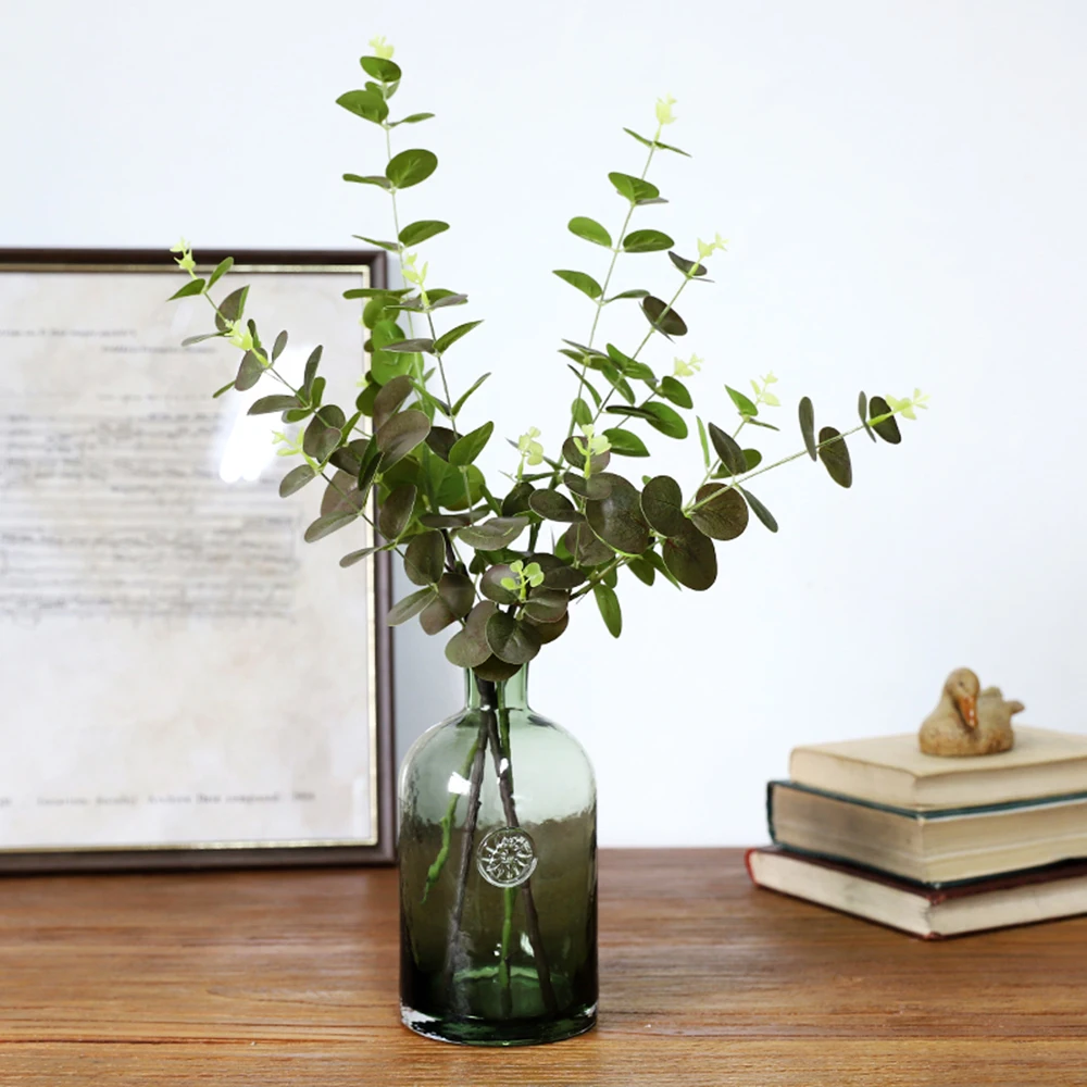 1 шт. искусственная ротанговая ткань эвкалипт целлюлоза листья денег свадьба