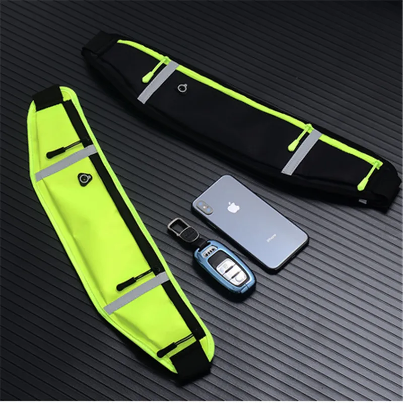 Поясная Сумка унисекс женская Спортивная водонепроницаемая с держателем | Спорт