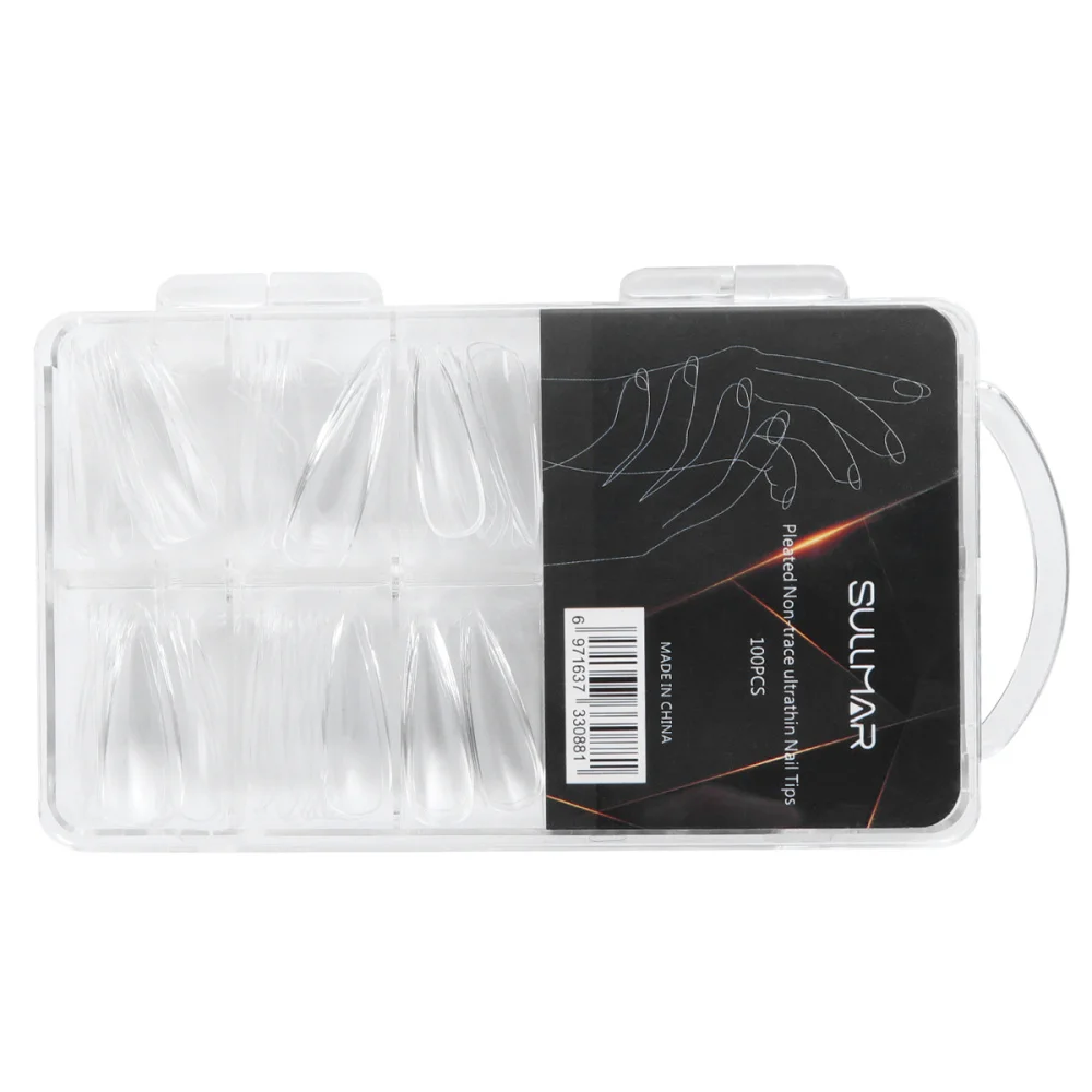 

200pcs Fake Nails Sheets Artificial Nail Patches DIY Manicure Decorations Simple Nails Pastes for Home Shop (Water Drop)