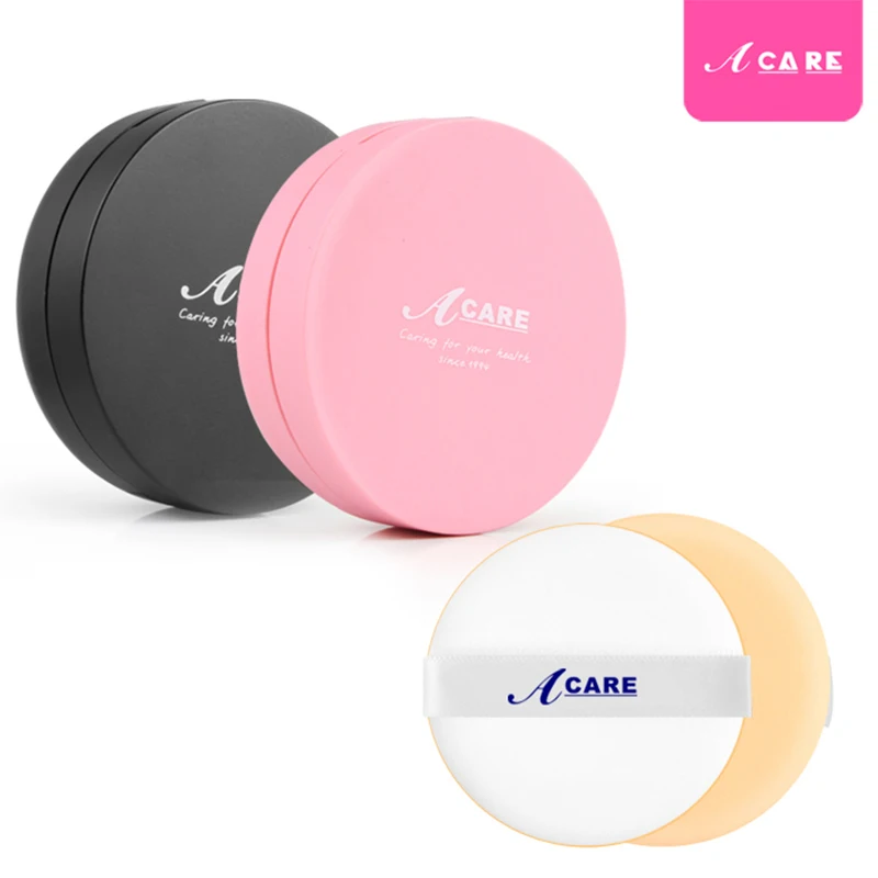 Acare спонж для макияжа, воздушная подушка, губка, пуховка, сухой влажный, двойное использование, тональный крем, гладкая пудра, косметическая пуховка, зеркальная красота