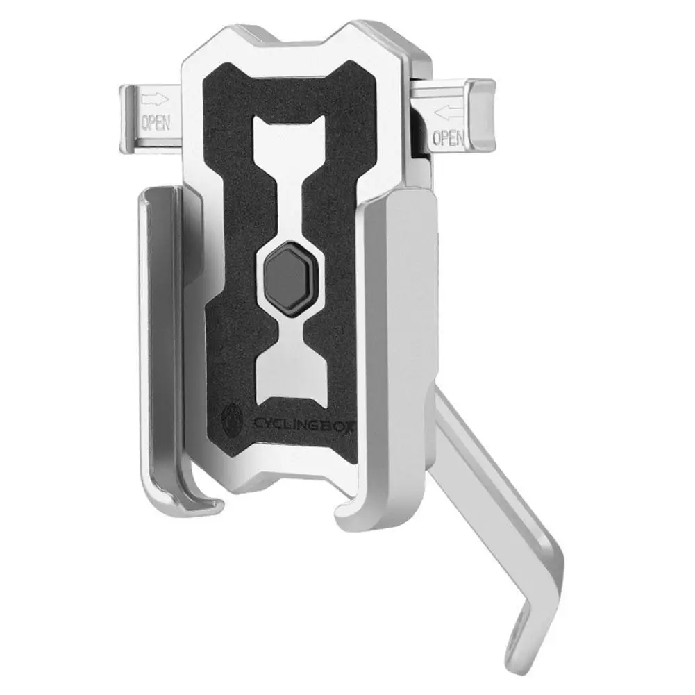 

Aluminum Alloy Rechargeable Mobile Phone Holder Electric Mountain Riding Car Mobile Shockproof Bracket Battery Bike Navigat N4O6