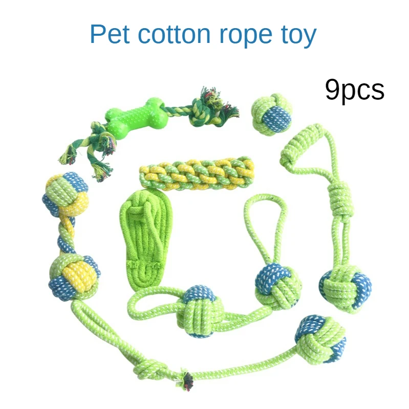 1PC Pet Dog Toys for Large Small Dogs Ball Interactive Rope Christmas Products Chew Toy Accessories | Дом и сад