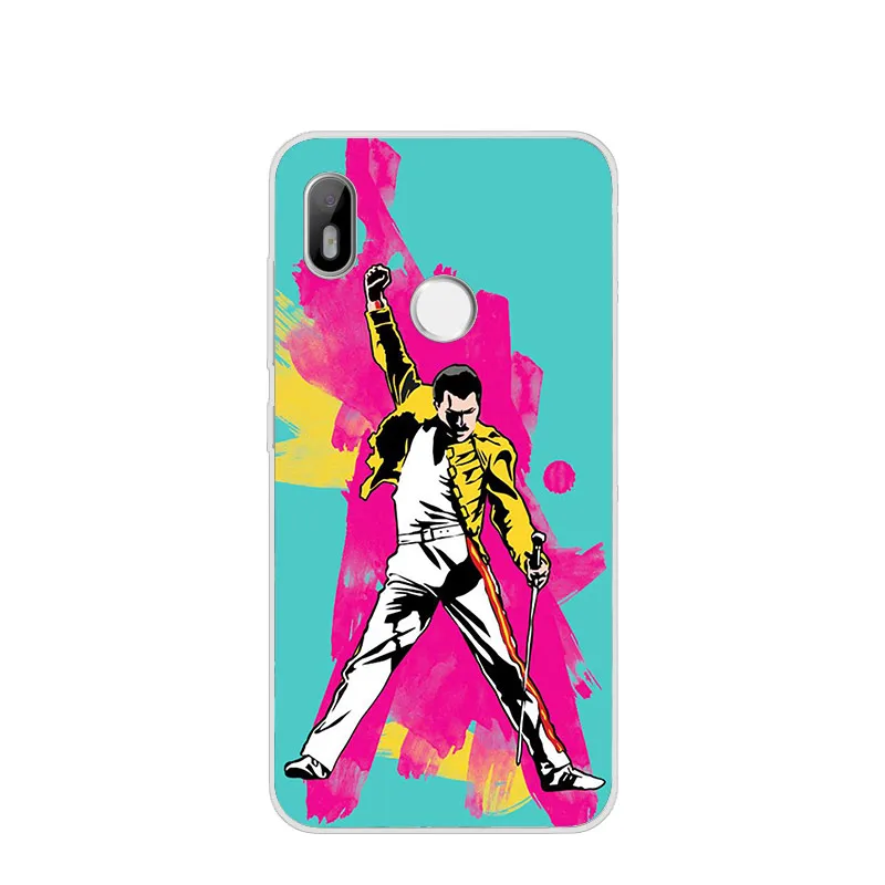Чехол для телефона ciciber Freddie Mercury BQ Aquaris U2 C U X5 V VS X2 X Plus Lite Pro E5 s M5 M5.5 M4.5 E4.5 мягкий