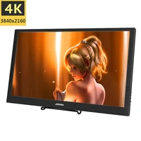 portable johnwill 15 6 inch 4k lcd hd ips monitor hdmi usb type c game monitor screen for laptop ps4 switch xbox raspberry pi pc