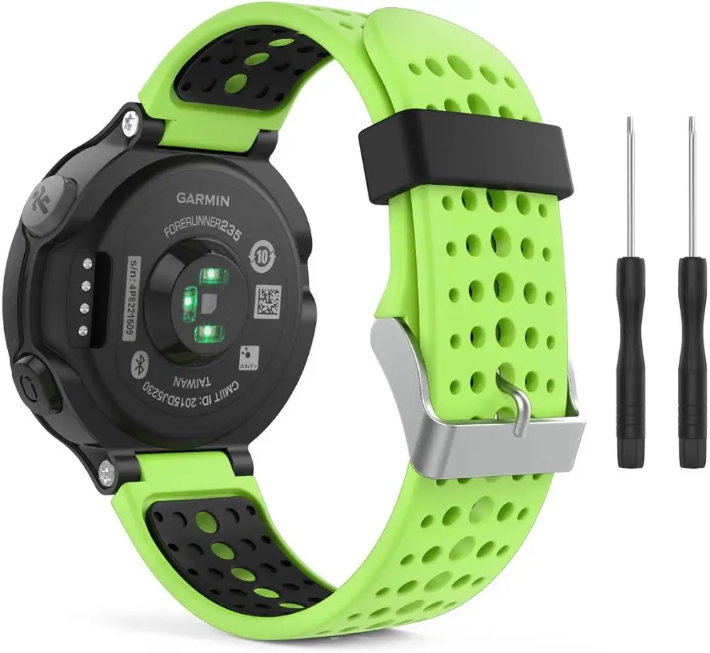 Ремешок силиконовый для Garmin Forerunner 230/220/235/620/630/735XT|Смарт-аксессуары| |