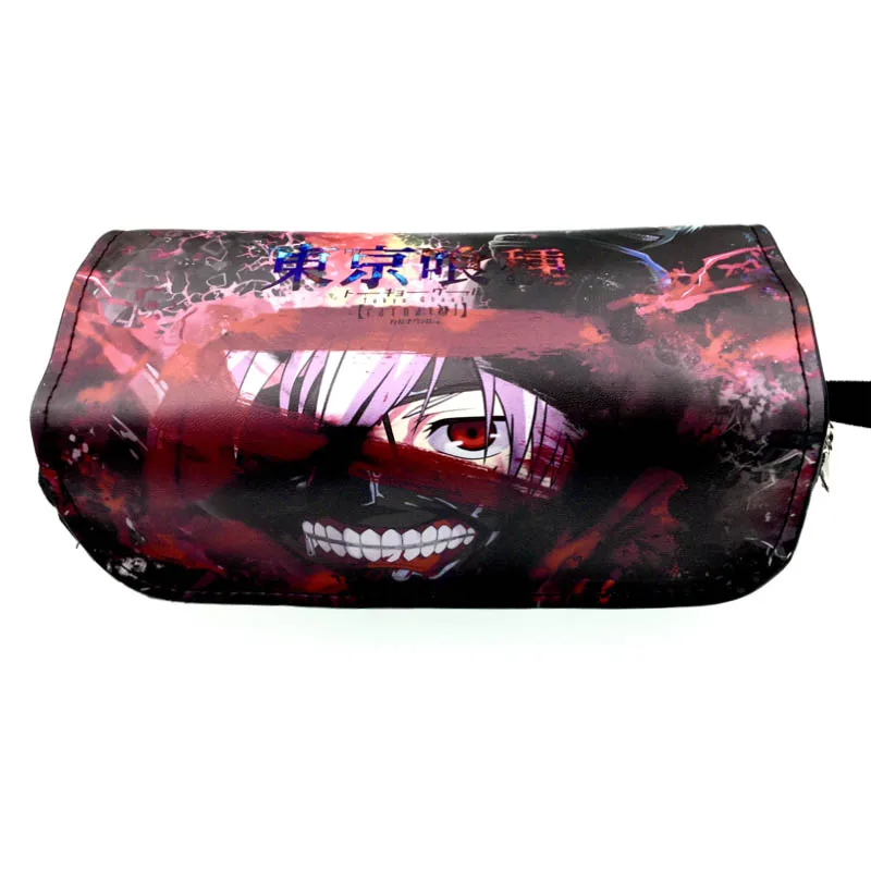 Аниме Токийский Гуль Кен канеки сумка для карандашей косметичка на молнии
