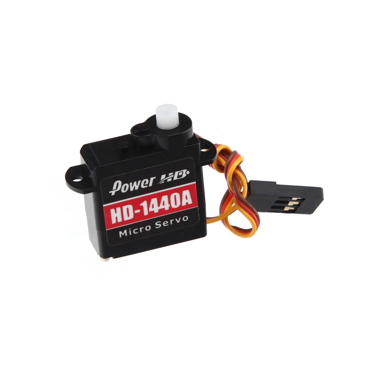

2 Pcs Power HD1440A Micro Analog Servo 0.8KG 4.4g for Compatible w/ Futaba/JR EPO For RC Model Plane