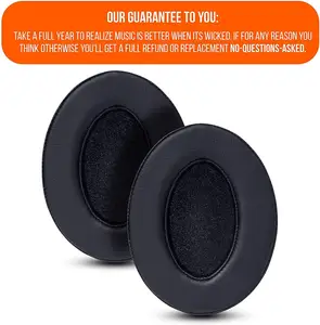 Улучшенные амбушюры ATH M50X, совместимые с Audio Technica M40X  M30X  M20X  M50XBT  HyperX Cloud  Cloud 2