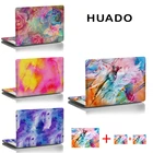 Цветная Виниловая наклейка для ноутбука, стикер сделай сам для корпуса ноутбука, Macbook, 13, 14, 15, 17 дюймов, для hpacerasuslenovo